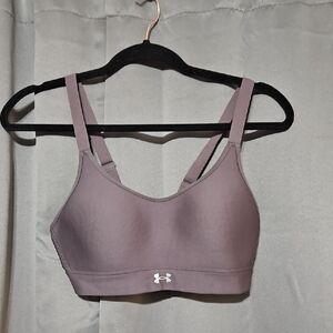 Under Armour Women's Dusty Purple Sports Bra
